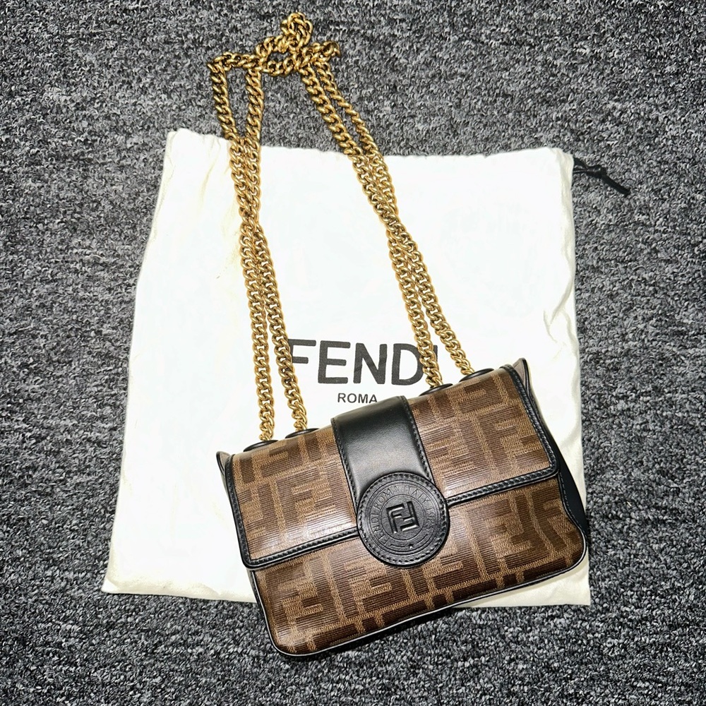 ❌SOLD❌ Fendi Mini Double FF Crossbody